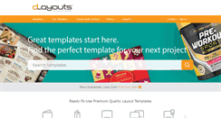 Desktop Screenshot of dlayouts.com