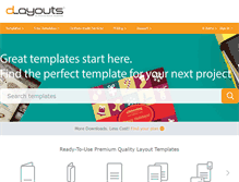 Tablet Screenshot of dlayouts.com